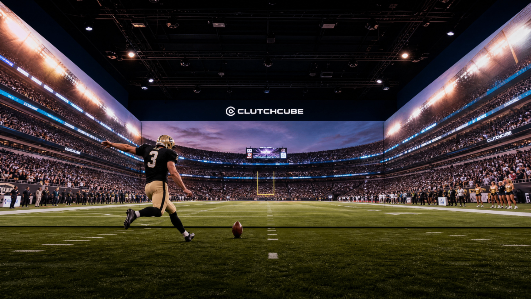 Kick the game-winning field goal from the 30-yard line.